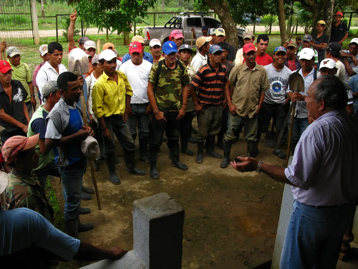 An EcoPlanet field team